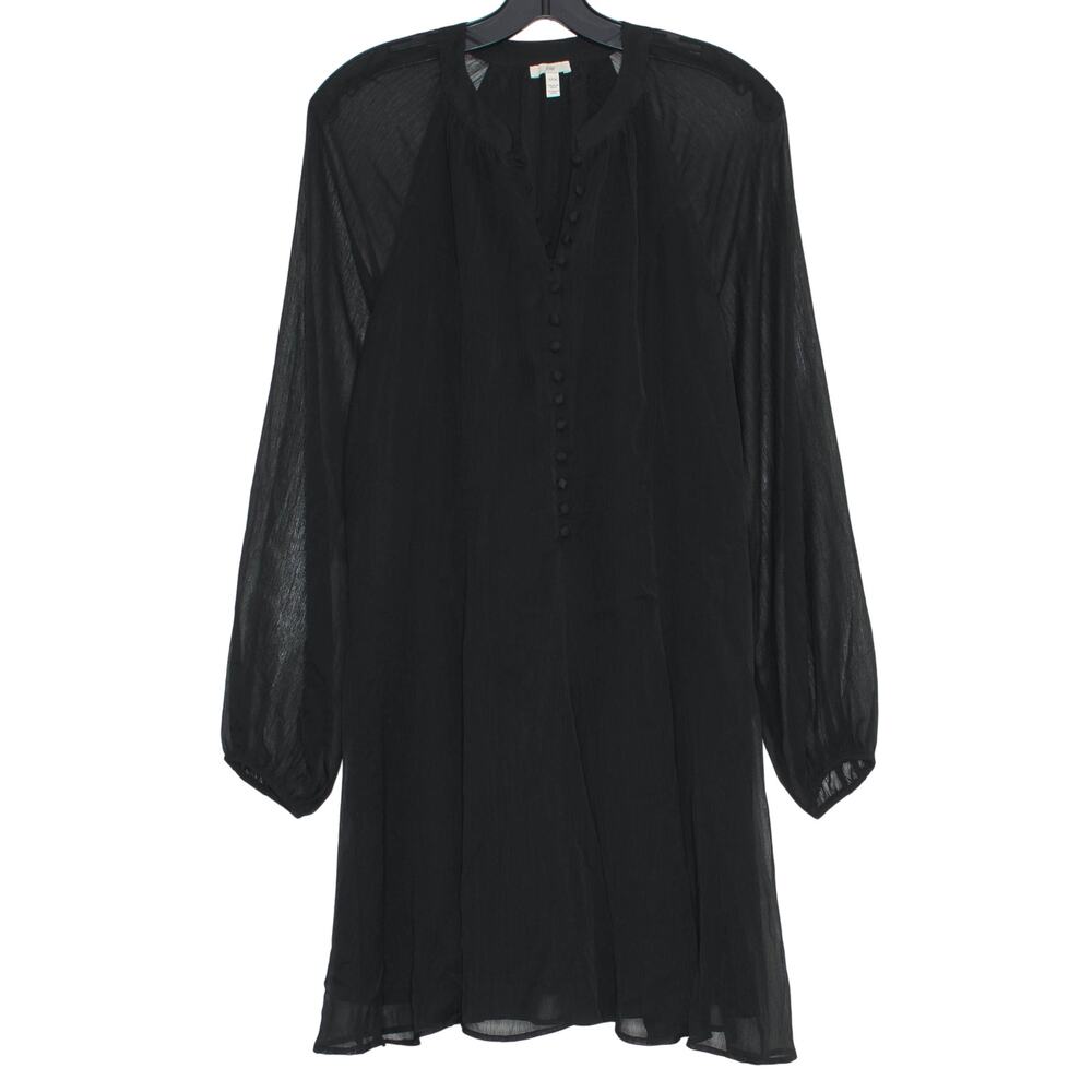 NWT‎ Joie Dress Balloon Sleeve Limited Edition Boho Romantic Caviar Black Small